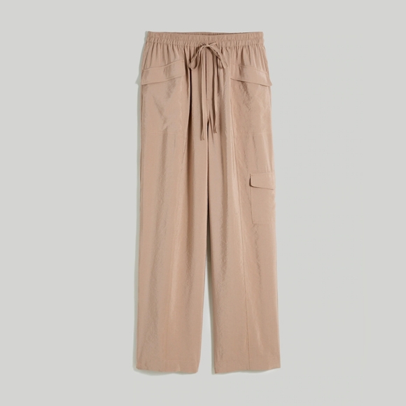 Madewell Straight Cargo Pants in Softdrape - Picture 3 of 4